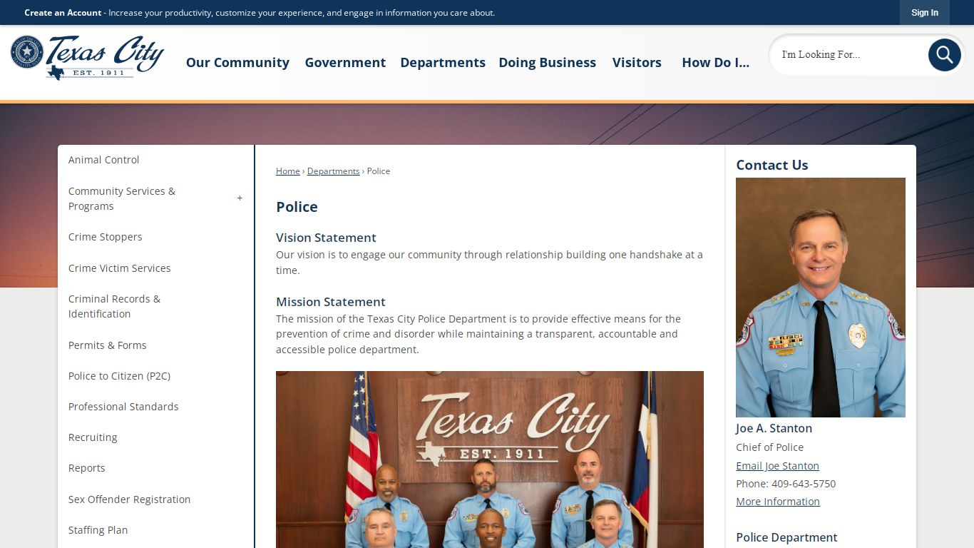 Police | Texas City, TX